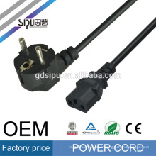 SIPU 1,8 m 3 * 0,75 mm carré fil de cuivre pur UE Plug Cordon d&#39;alimentation